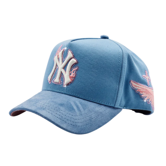 Dreamer Hats "NY Flames BBY Blue"
