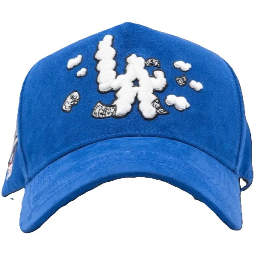 31 Hats "LA Money Clouds" Azul Full Gamuza