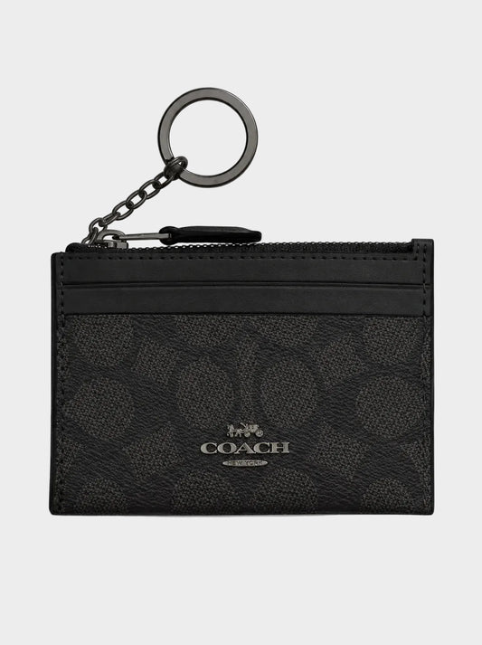 Monedero Coach Zipper