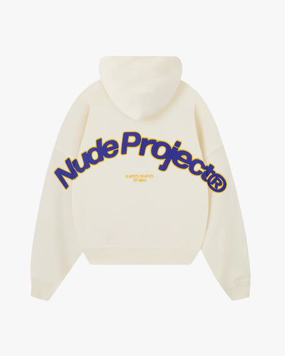 Nude Project Hoodie Zipp Egret