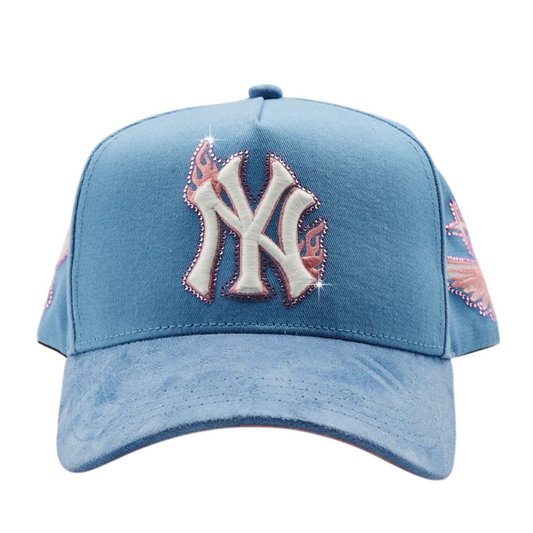 Dreamer Hats "NY Flames BBY Blue"