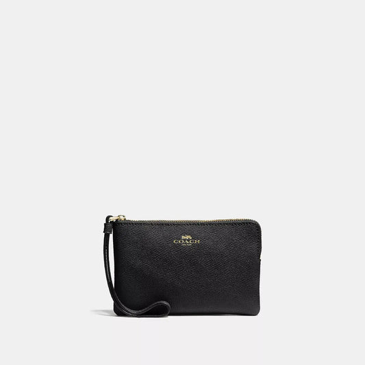 Coach Muñequera Zip Negra