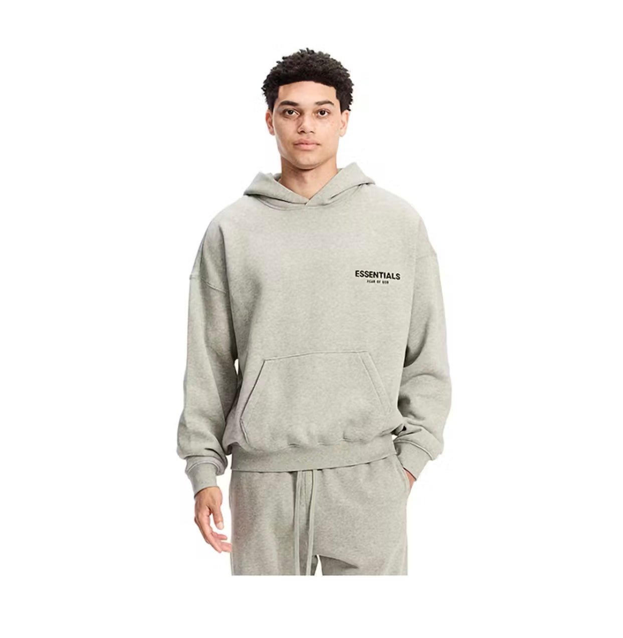 Hoodie Fear of God Essentials Dark Oatmeal