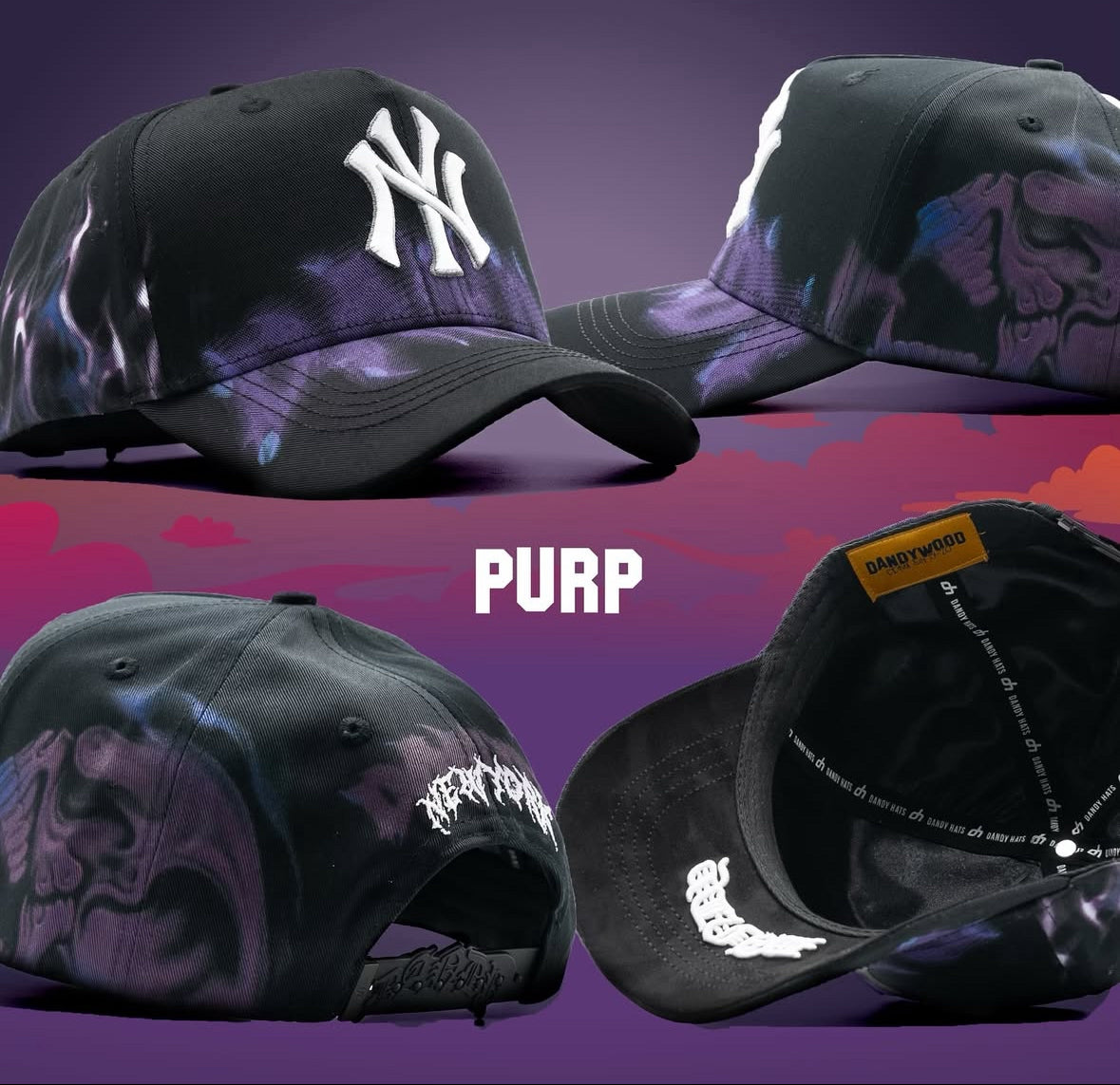 Dandy Hats X Sneaker Fever "Purp"