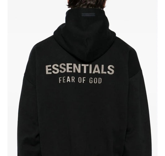Hoodie Essential ZIPP Jet Black