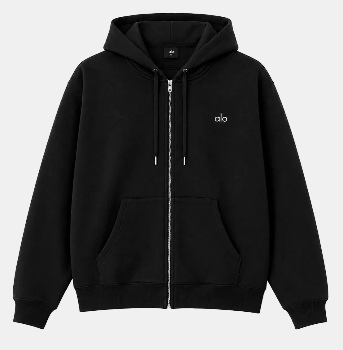 Alo Full Zipper Negra